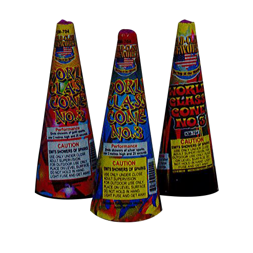 World Class Cone No 3 - Prism Fireworks